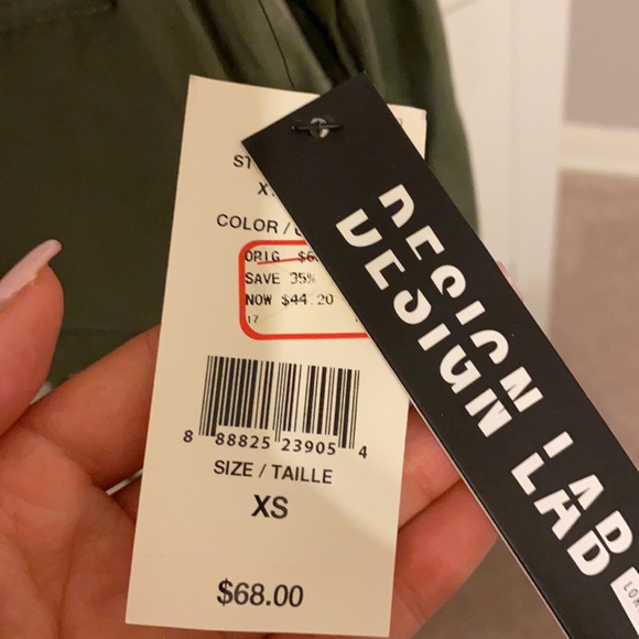 NWT Olive Green Shirt Jacket - Picture 5 of 8